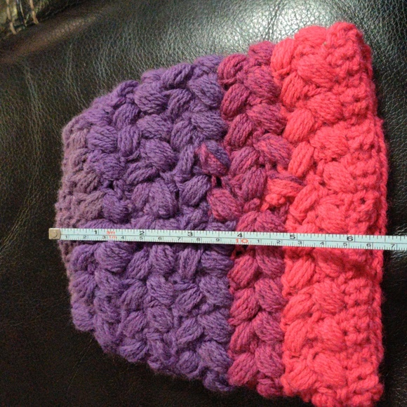 Girls Cross Puff Beanie - Picture 4 of 5